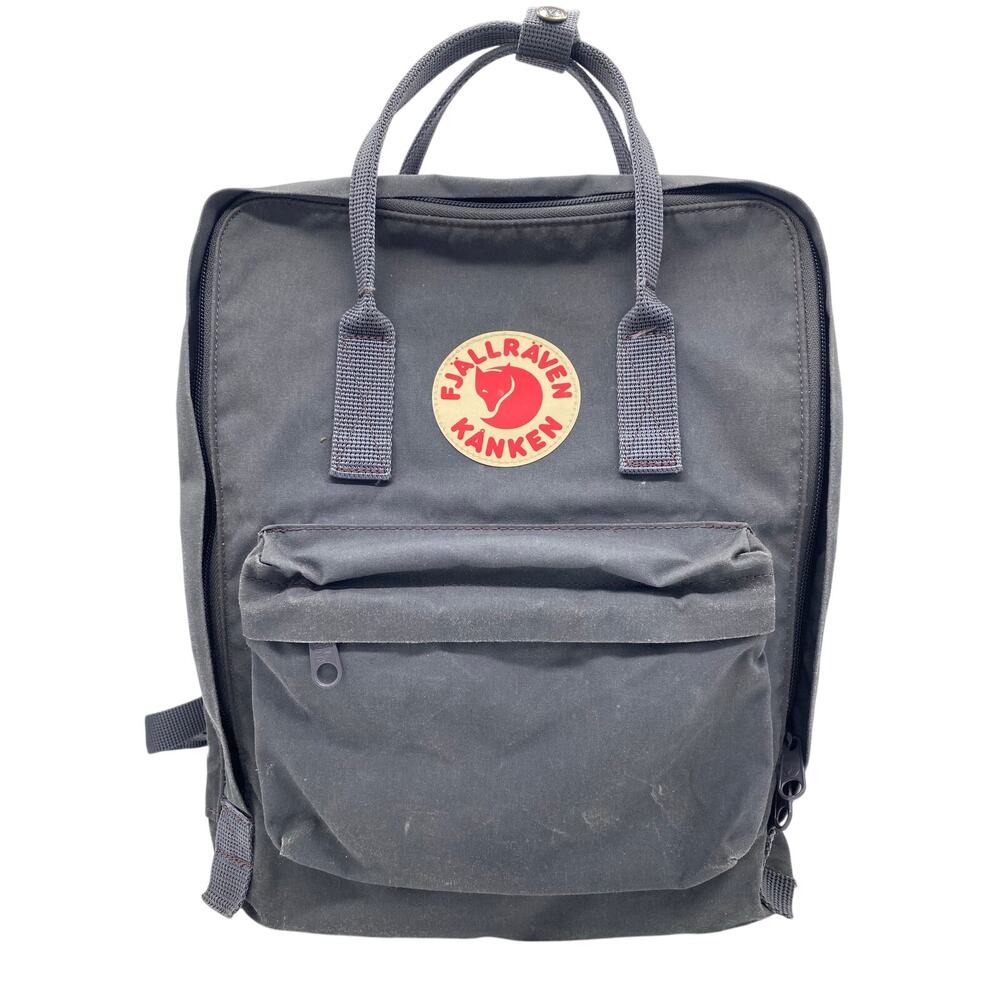 Fjallraven Kanken Gray Everyday Outdoor Backpack Travel Bag Casual Minimalist